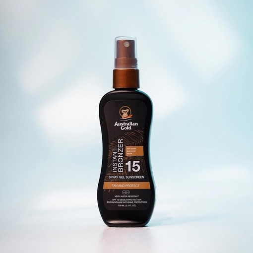 Product Instant Bronzer Spray Gel Sunscreen SPF15 237ml base image