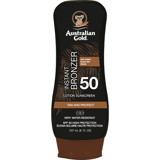 Product Instant Bronzer SPF50 Lotion Suncreen 237ml base image