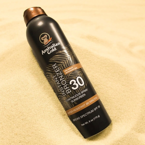 Product Instant Bronzer Continuous Spray Sunscreen SPF30 177ml base image