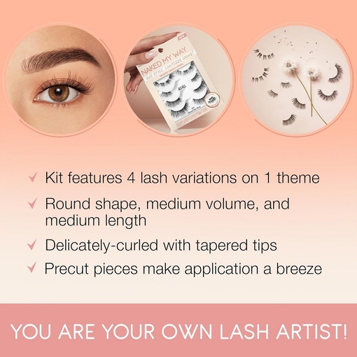 Product Naked My Way 421 Lashes 4ea base image