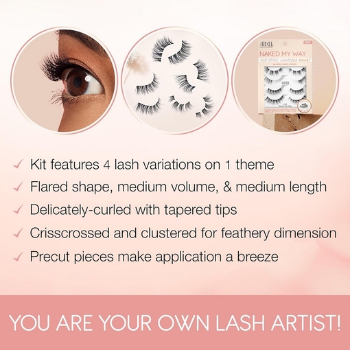Product Naked My Way 435 Lashes 4ea base image