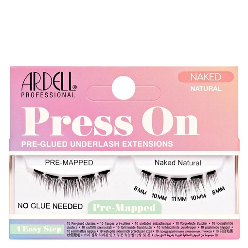 Product Press On Naked Pre-Glued Underlash Extensions base image