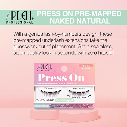 Product Press On Naked Pre-Glued Underlash Extensions base image