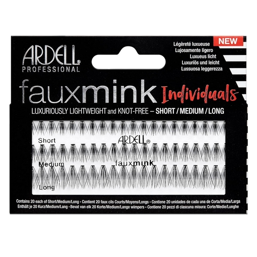 Product Fauxmink Individuals Short - Medium - Long 20ea base image