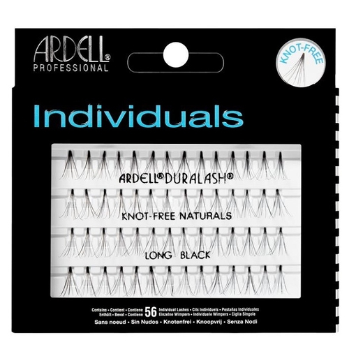 Product Ardell Duralash Individuals Knot Free Naturals Long Black Eyelashes base image