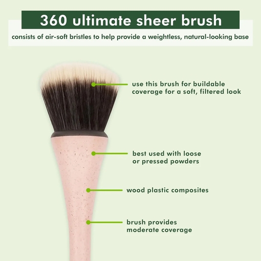 Product 360 Ultimate Sheer Foundation Makeup Brush base image