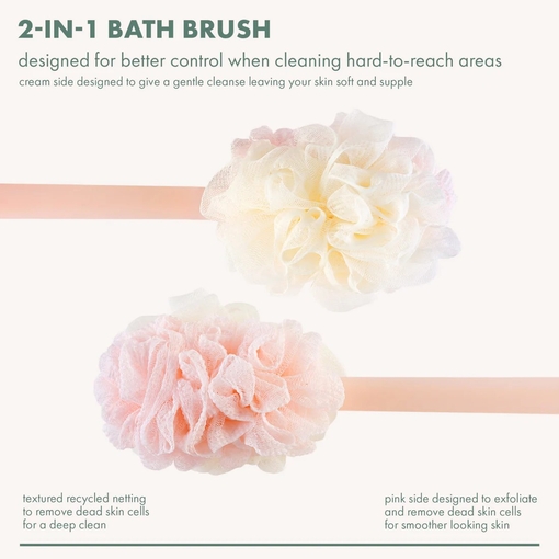 Product 2-In-1 EcoPouf® Bath Brush base image