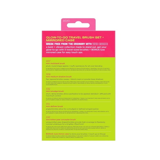 Product Vivid Escape Glow-To-Go Travel Brush Set base image