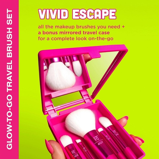 Product Vivid Escape Glow-To-Go Travel Brush Set base image