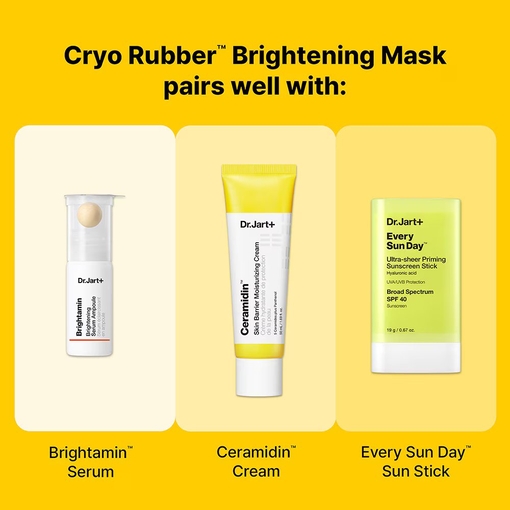Product Cryo Rubber™ Brightening Mask With Niacinamide - Ampoule 4g + Cooling Mask 36g base image