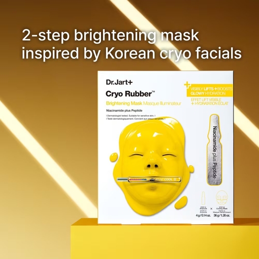 Product Cryo Rubber™ Brightening Mask With Niacinamide - Ampoule 4g + Cooling Mask 36g base image