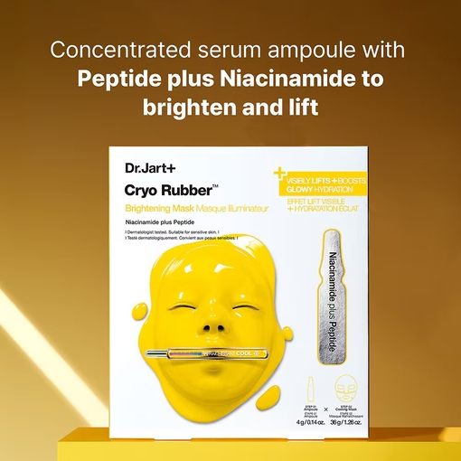 Product Cryo Rubber™ Brightening Mask With Niacinamide - Ampoule 4g + Cooling Mask 36g base image