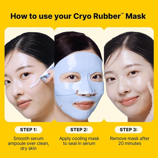 Product Cryo Rubber™ Brightening Mask With Niacinamide - Ampoule 4g + Cooling Mask 36g base image
