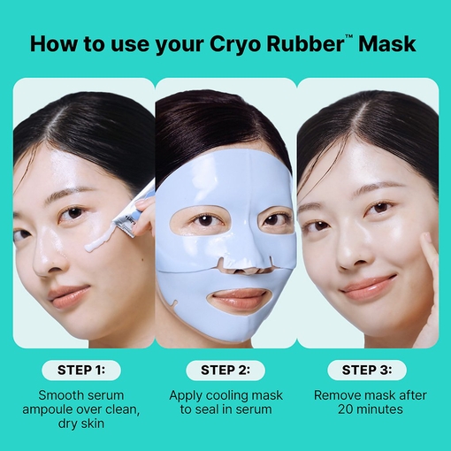 Product Cryo Rubber™ Soothing Mask With Allantoin  - Ampoule 4g + Cooling Mask 36g base image