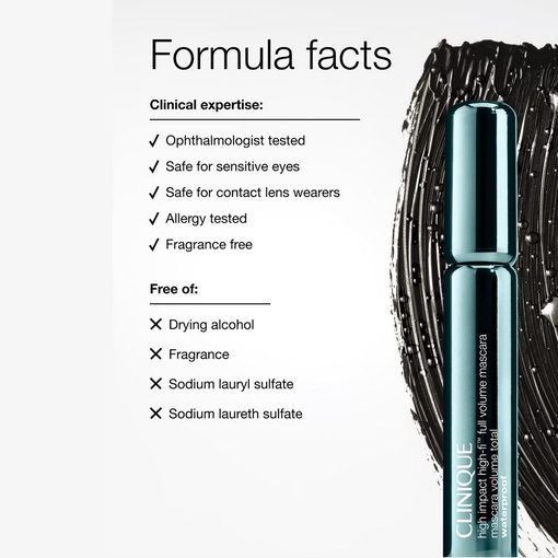 Product High Impact High Fi™ Full Volume Mascara Waterproof - 01 Intense Black 10ml base image