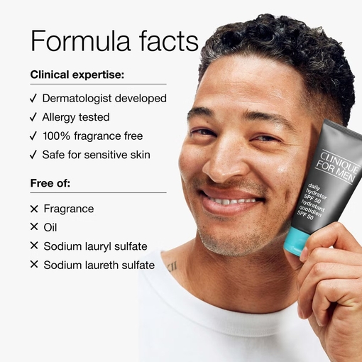 Product Clinique For Men™ Daily Hydrator SPF 50 - Moisturizer 75ml base image