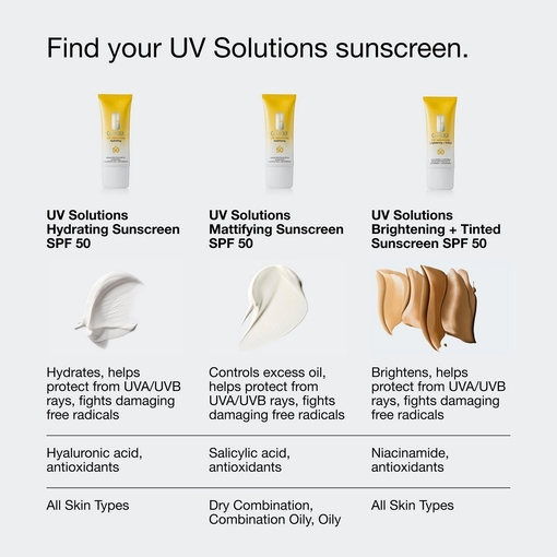 Product UV Solutions Brightening + Tinted Mineral Sunscreen SPF50 40ml base image