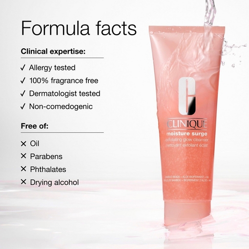 Product Moisture Surge™ Exfoliating Glow Cleanser 125ml base image
