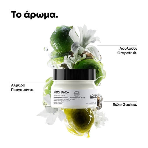 Product Serie Expert Metal Detox Μάσκα Αποτοξίνωσης Μαλλιών 250ml base image