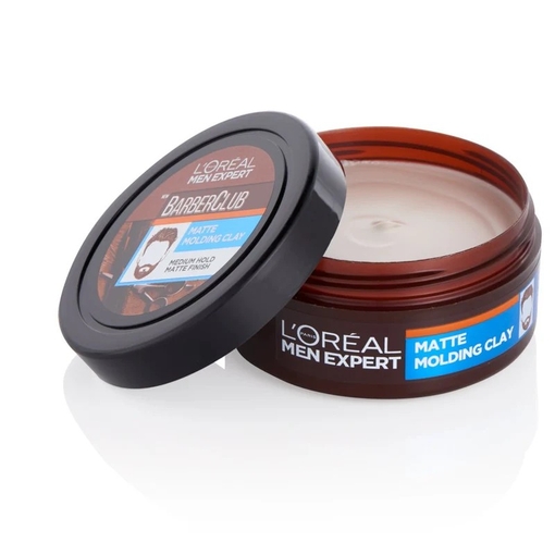 Product Men Expert Barber Club Molding Clay, Για Μούσια Και Μαλλιά Με Μεσαίο Κράτημα 75ml base image