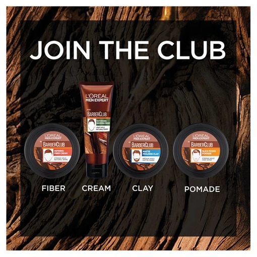 Product Men Expert Barber Club Molding Clay, Για Μούσια Και Μαλλιά Με Μεσαίο Κράτημα 75ml base image