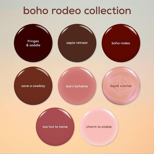 Product Boho Rodeo Collection 5 Charm To Stable Nail Lacquer 13.5ml base image