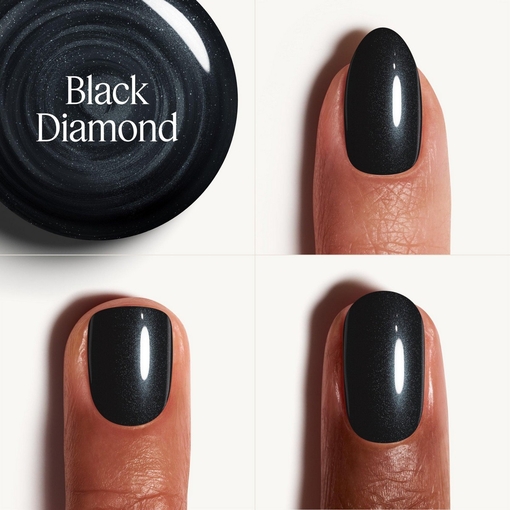 Product Gel Couture Liquid Diamond Collection 573 Black Diamond 13.5ml base image