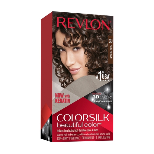 Product Colorsilk Ammonia Free Hair Color Νο.30 Dark Brown 59.1ml base image