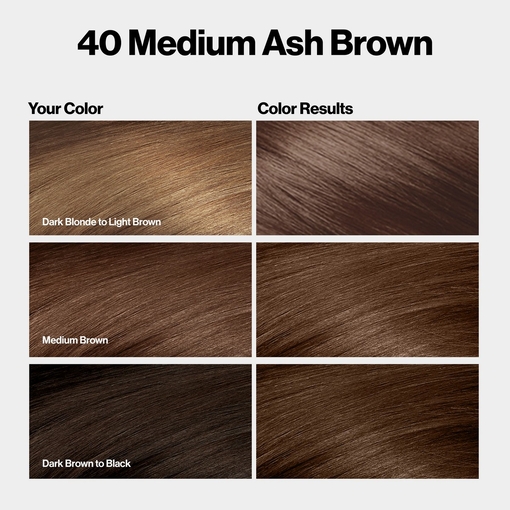 Product Colorsilk Βαφή Χωρίς Αμμωνία Νο.40 Medium Ash Brown 59.1ml base image