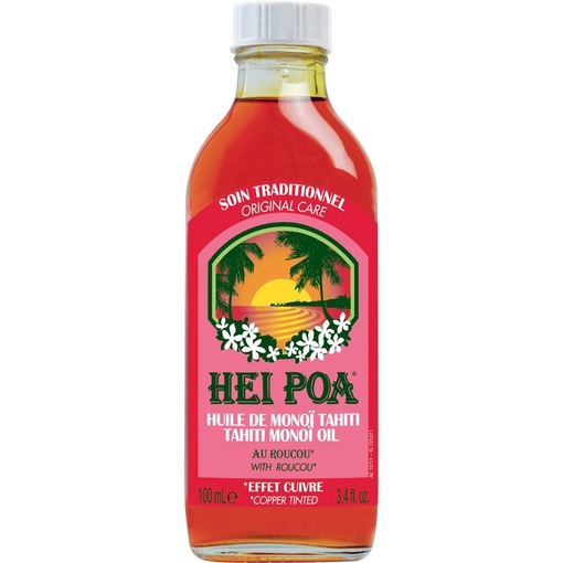 Product Hei Poa Monoi Oil Tahiti Roucou 100ml base image