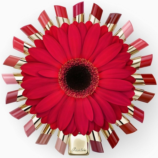 Product KissKiss Shine Bloom - 95% Naturally-Derived Ingredients - Shine Lipstick 3.2g base image