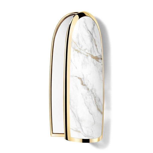 Product Rouge G The Ornaments The Double Mirror Jewel Case - Le Marbre - The Customizable Ultra-Care Lipstick Case base image
