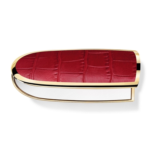 Product Rouge G The Timeless The Double Mirror Jewel Case - Le Croco - The Customizable Ultra-Care Lipstick Case base image