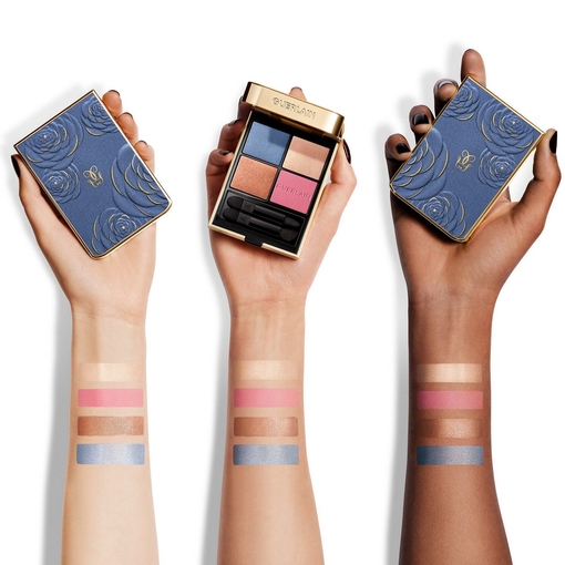 Product Ombres G 396 Denim Blossom Eyeshadow Quad - Multi-Effect High Colour & Long Wear - Limited Edition 4x1.5g base image