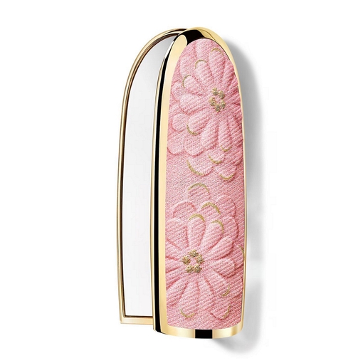 Product Rouge G Blooming Denim The Double Mirror Jewel Case - Cherry Blossom - The Customizable Ultra-Care Lipstick Case - Limited Edition base image