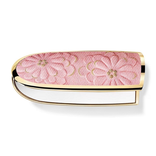 Product Rouge G Blooming Denim The Double Mirror Jewel Case - Cherry Blossom - The Customizable Ultra-Care Lipstick Case - Limited Edition base image