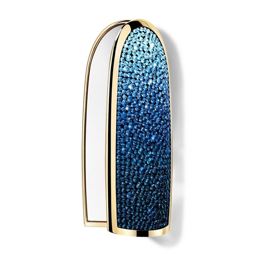 Product Rouge G L’Heure Bleue The Double Mirror Jewel Case - Bleu Astral - The Customizable Ultra-Care Lipstick Case - Limited Edition base image