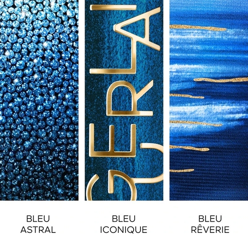 Product Rouge G L’Heure Bleue The Double Mirror Jewel Case - Bleu Astral - The Customizable Ultra-Care Lipstick Case - Limited Edition base image
