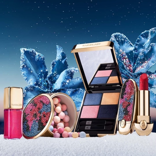Product Rouge G Guerlain X Germanier Collection The Double Mirror Jewel Case - Showtime - The Customizable Ultra-Care Lipstick Case - Limited Edition base image