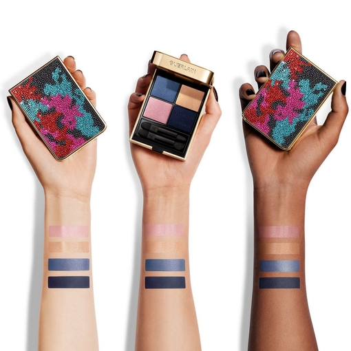 Product Ombres G - Guerlain X Germanier Collection - 300 Mystery Eyeshadow Quad - Multi-Effect High Colour & Long Wear - Limited Edition 4x1.5g base image