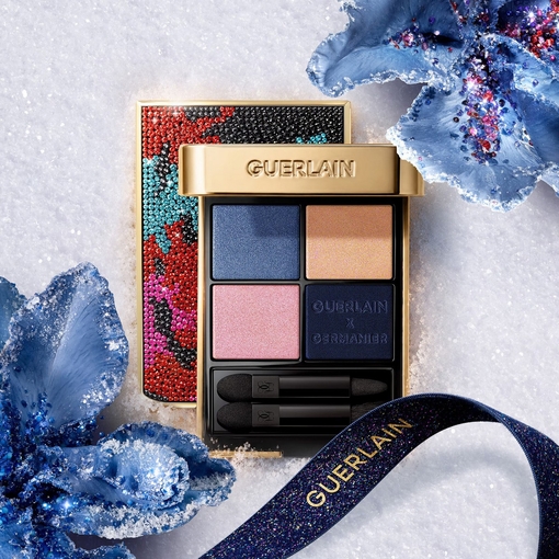 Product Ombres G - Guerlain X Germanier Collection - 300 Mystery Eyeshadow Quad - Multi-Effect High Colour & Long Wear - Limited Edition 4x1.5g base image