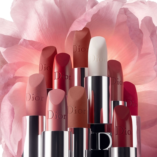 Product Rouge Dior Colored Lip Balm - Floral Lip Care - Natural Couture Colour - Refillable 3.5g base image