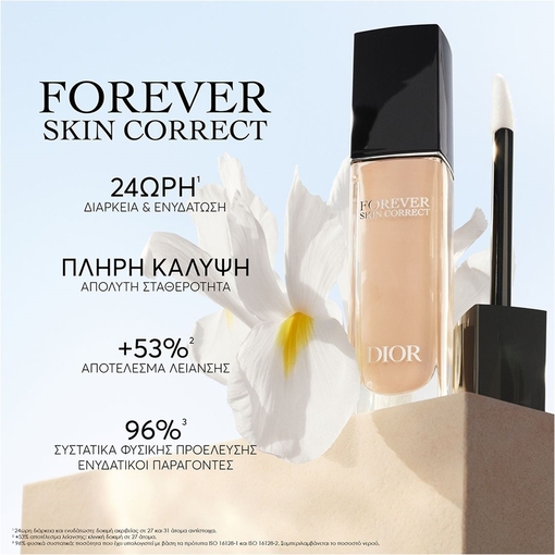 Product Dior Forever Skin Correct - 24h Wear & Hydration Full Coverage Creamy Concealer 11ml base image