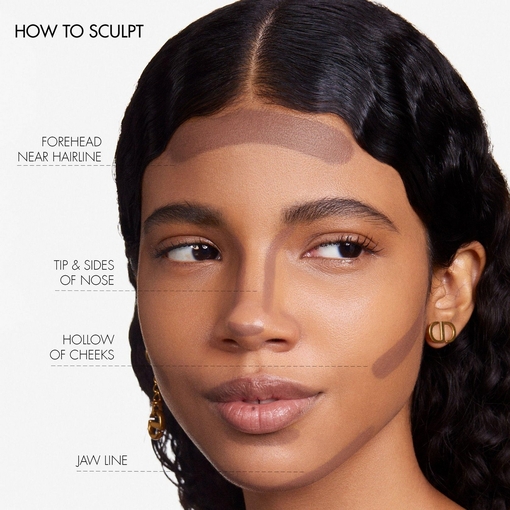 Product Dior Forever Skin Contour Sculpting & Bronzing Face Stick - Seamless Perfection - 24H Wear & Hydration 10g base image