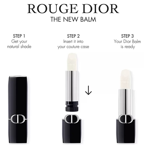Product Rouge Dior Balm Universal Lip Balm - Hydrating Floral Lip Care - Refill 3.2g base image