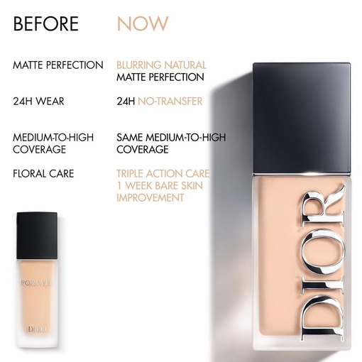 Product Dior Forever Skin Wear - Blurring Natural Matte Foundation - 24h Ultra Wear 30ml base image