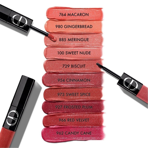 Product Rouge Dior Sequin Liquid Duo - Cinnamon Glaze Collection - Sequin Colour 6ml & Glossy Shine 5ml - Limited Edition base image