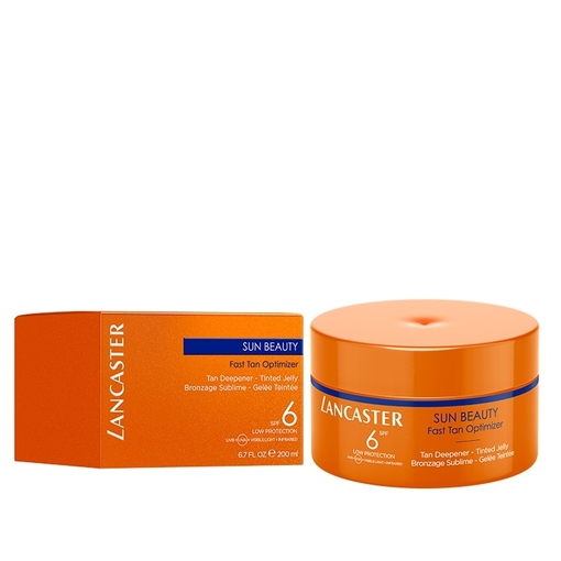 Product Lancaster Sun Beauty Fast Tan Optimizer Tan Deepener Tinted Jelly Spf6 200ml base image