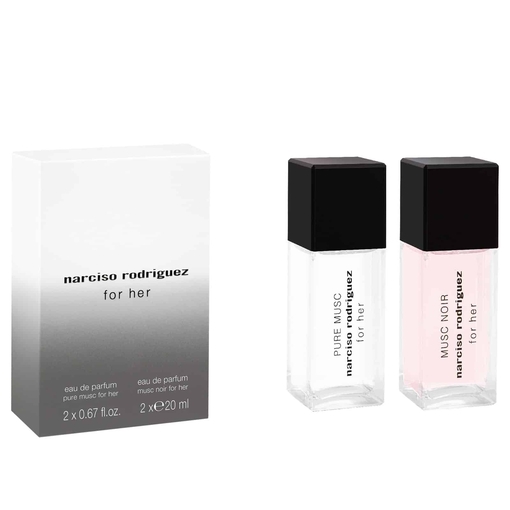 Product Pure Musc For Her Eau De Parfum 20ml & Musc Noir For Her Eau De Parfum 20ml base image