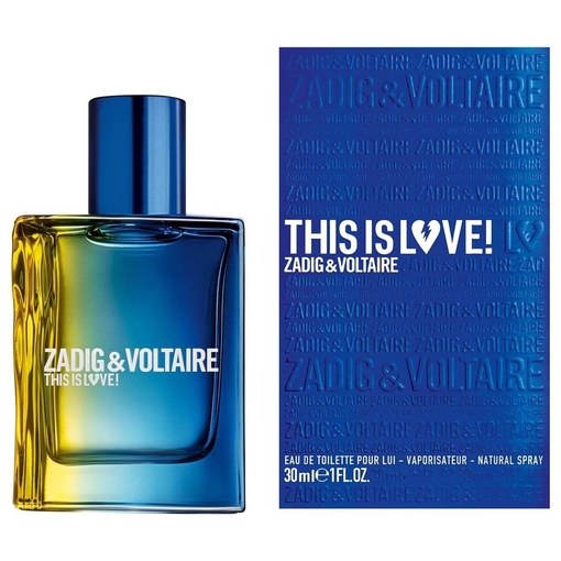Product Zadig & Voltaire This Is Love For Him Eau De Toilette 30ml base image